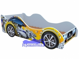 Кроватка желтый дракон