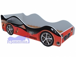 Кроватка феррари красная