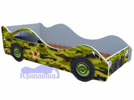 Кроватка камуфляж